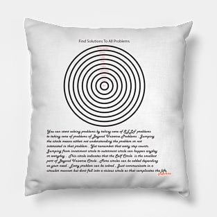 Motivation , Solve Problems Pillow