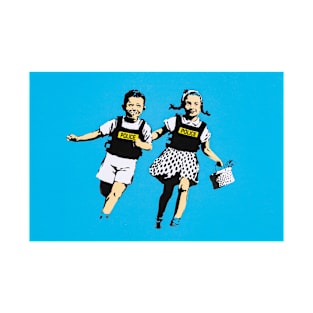 Banksy Jack and Jill Art T-Shirt