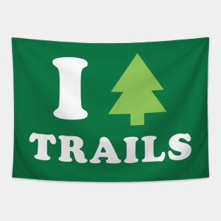 I love trails Tapestry