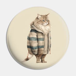 Fat Cat Pin