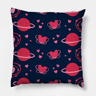 Space Lover - Planet Pattern Pillow