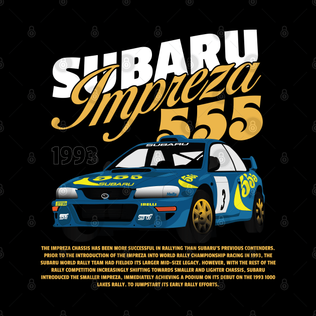 Subaru Impreza 555 by kindacoolbutnotreally