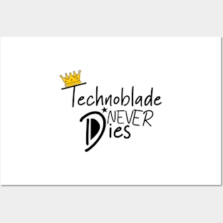 RIP Technoblade 1999-2022 Technoblade Never Dies Thank You For Everything  Home Decor Poster Canvas - REVER LAVIE