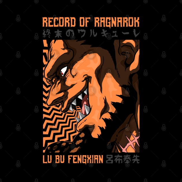 Lu Bu Fengxian - RECORD RAGNAROK - Manga Anime Design V2 by JPNDEMON