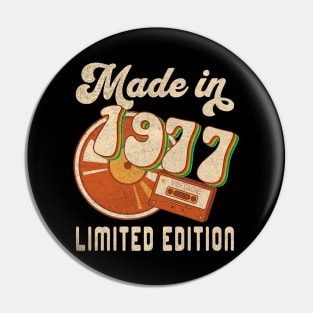 Made in 1977  Limited Edition Pin