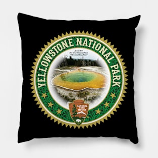 Morning Glory Yellowstone Pillow