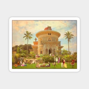 Summer of 1934 in Monserrate (Sintra - Portugal) Magnet