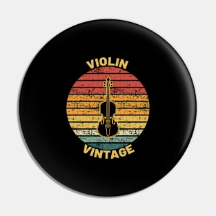 VIOLIN VINTAGE Pin