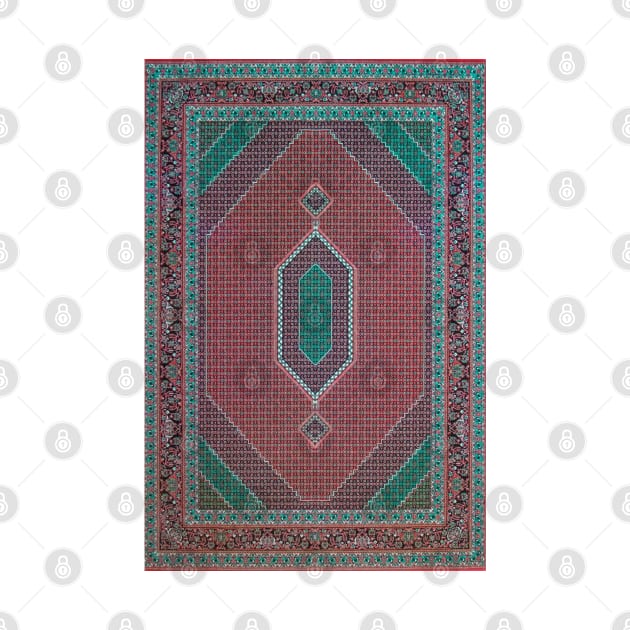 Vintage Antique Persian Carpet by Ryan Rad