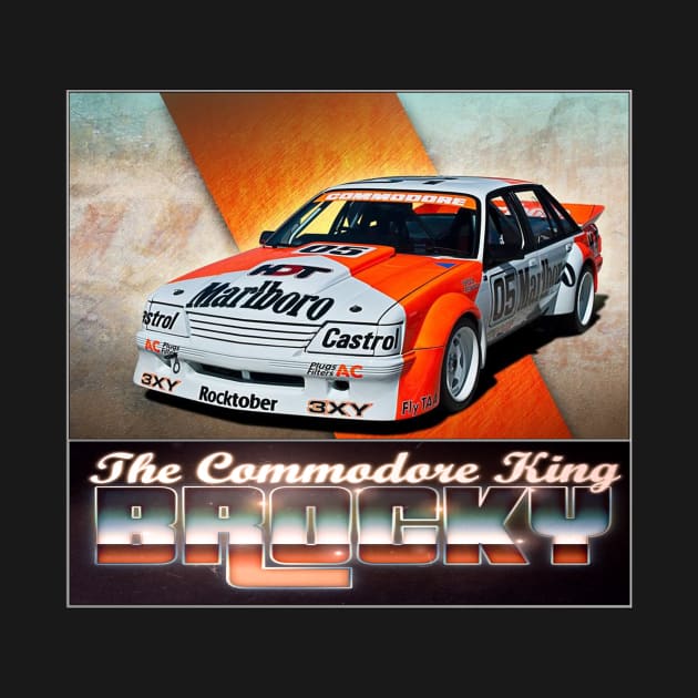 Aussie Icons - Peter Brock - BROCKY: THE COMMODORE KING by OG Ballers