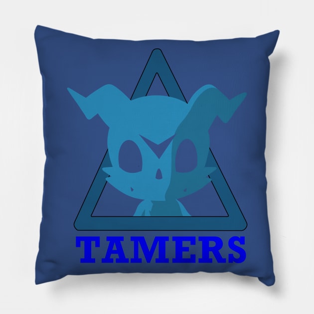 Veemon Tamers Pillow by MEArtworks