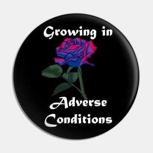 Bisexual Pride Rose Pin