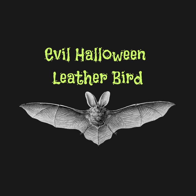 Evil Halloween Leather Bird by twizzler3b