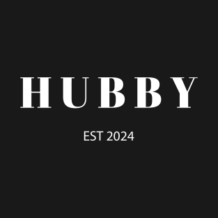 HUBBY EST 2023 Matching just married couple in 2023 T-Shirt