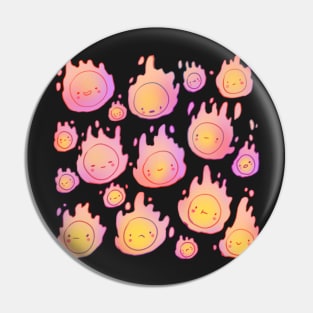 Little flames Pin