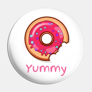 Yummy donut Pin