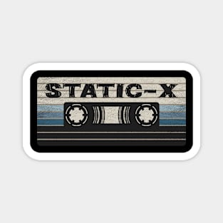 Static-X Mix Tape Magnet