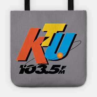 Vintage KTU Radio Station Tote