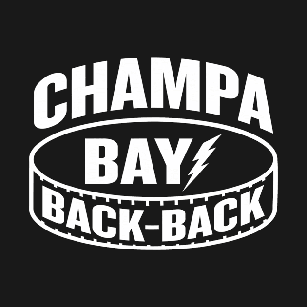 Champa Bay Back Back Hockey Champion by Kokomo