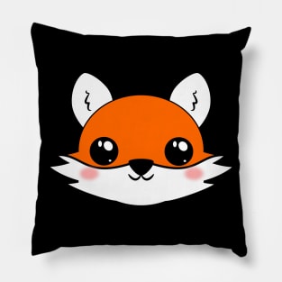 Cute and Adorable Fox/Wolf/Fuchs Animal Face Pillow