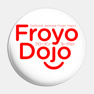 Froyo Dojo in Red Pin