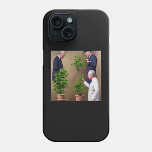 King Charles Talks To A Pot Plant Phone Case