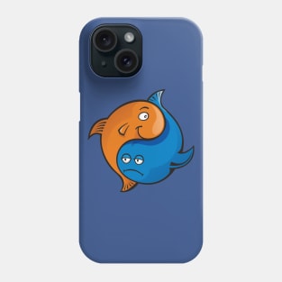 Yin Yang Fish Cartoon Phone Case