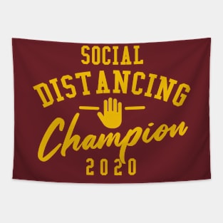 Social Distancing Champion 2020 Tapestry