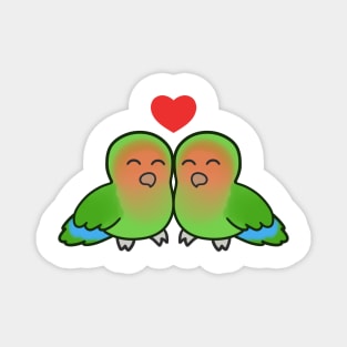 Peach Faced Lovebird Love Magnet