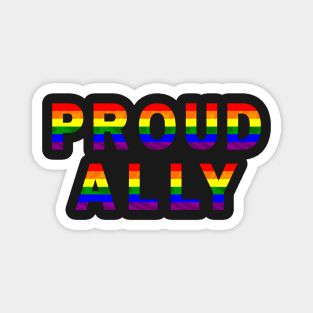 Proud ally Magnet