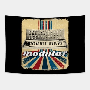 Vintage Analog Synthesizer Gift ADSR Retro Synths Tapestry