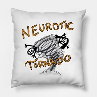 Neurotic Tornado Pillow