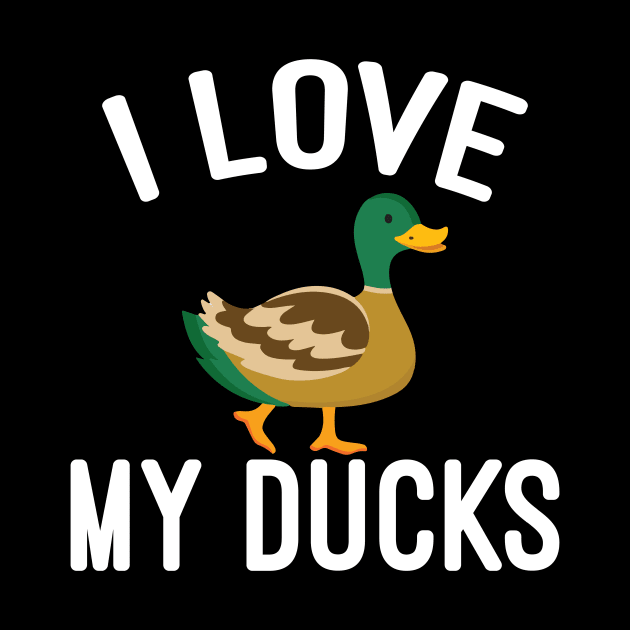 i love my duck shirt by mdshalam