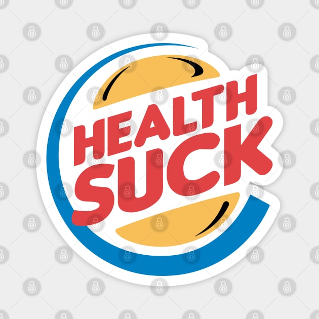 Healthy Burger Foods Magnet by Merchsides