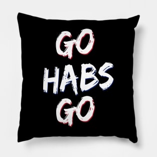 go habs go fanmade 2 Pillow