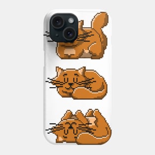 Pixel Cat Phone Case