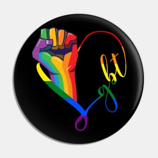 Rise Together Equality Social Justice-LGPT Pride Costume Gift Pin