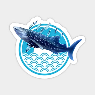 Whaleshark SCUBA Magnet