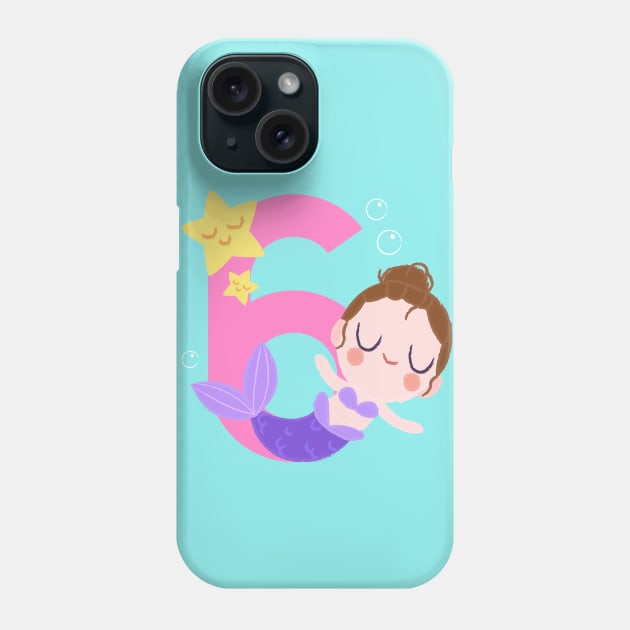 Mermaid Series: Number 6 Phone Case by TheMioStore