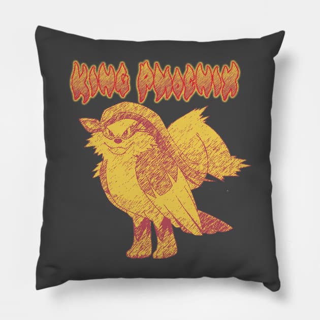 King Phoenix!!! Pillow by BlaineC2040