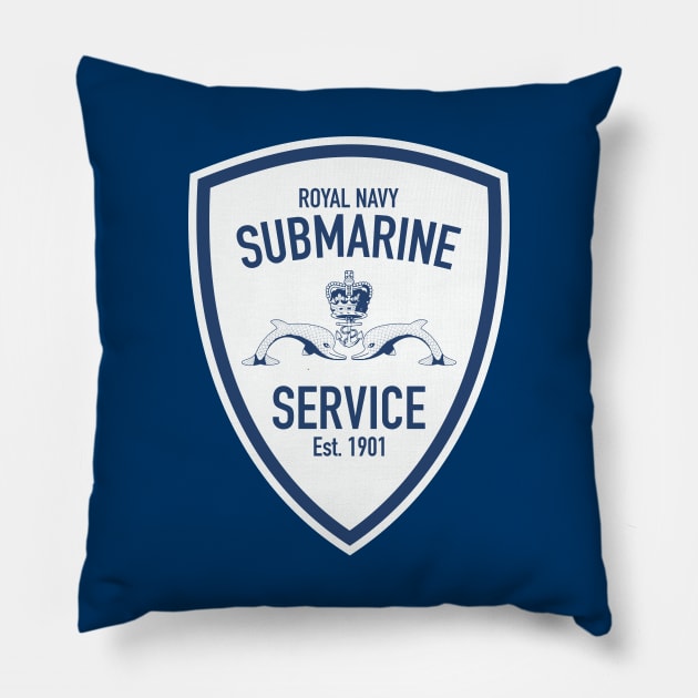 Royal Navy Submarine Service Pillow by TCP