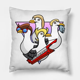 A Flock Of Seagulls Pillow