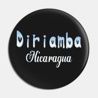 Diriamba Nicaragua Carazo Spanish Teacher Pin