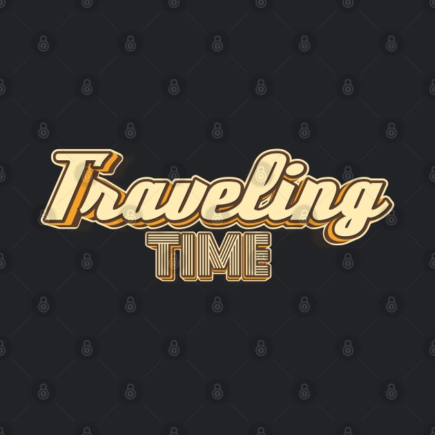 Traveling time typography by KondeHipe