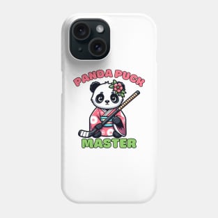 Ice hockey panda Phone Case