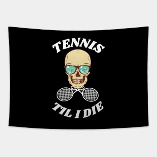 US Open Tennis Til I Die Tapestry