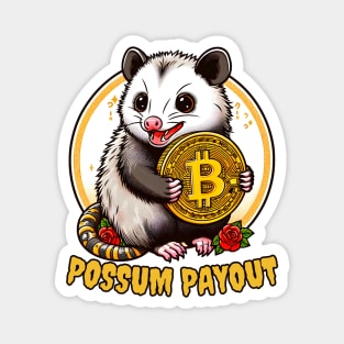 Possum Bitcoin Magnet