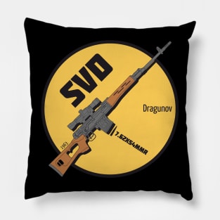 SVD Dragunov sniper rifle Pillow