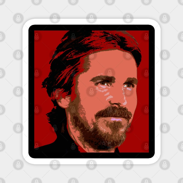 christian bale Magnet by oryan80