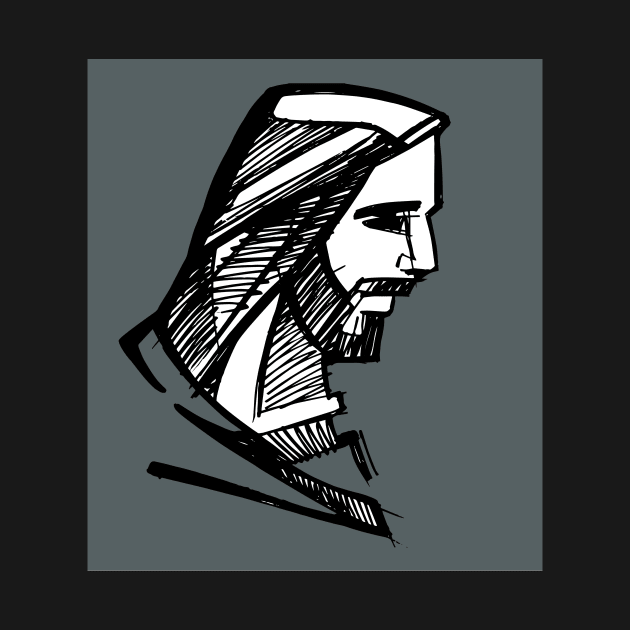 Jesus Christ illustration by bernardojbp